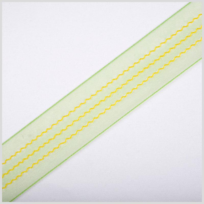 Lime Green Sheer Ribbon