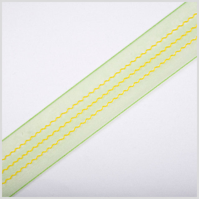 Lime Green Sheer Ribbon