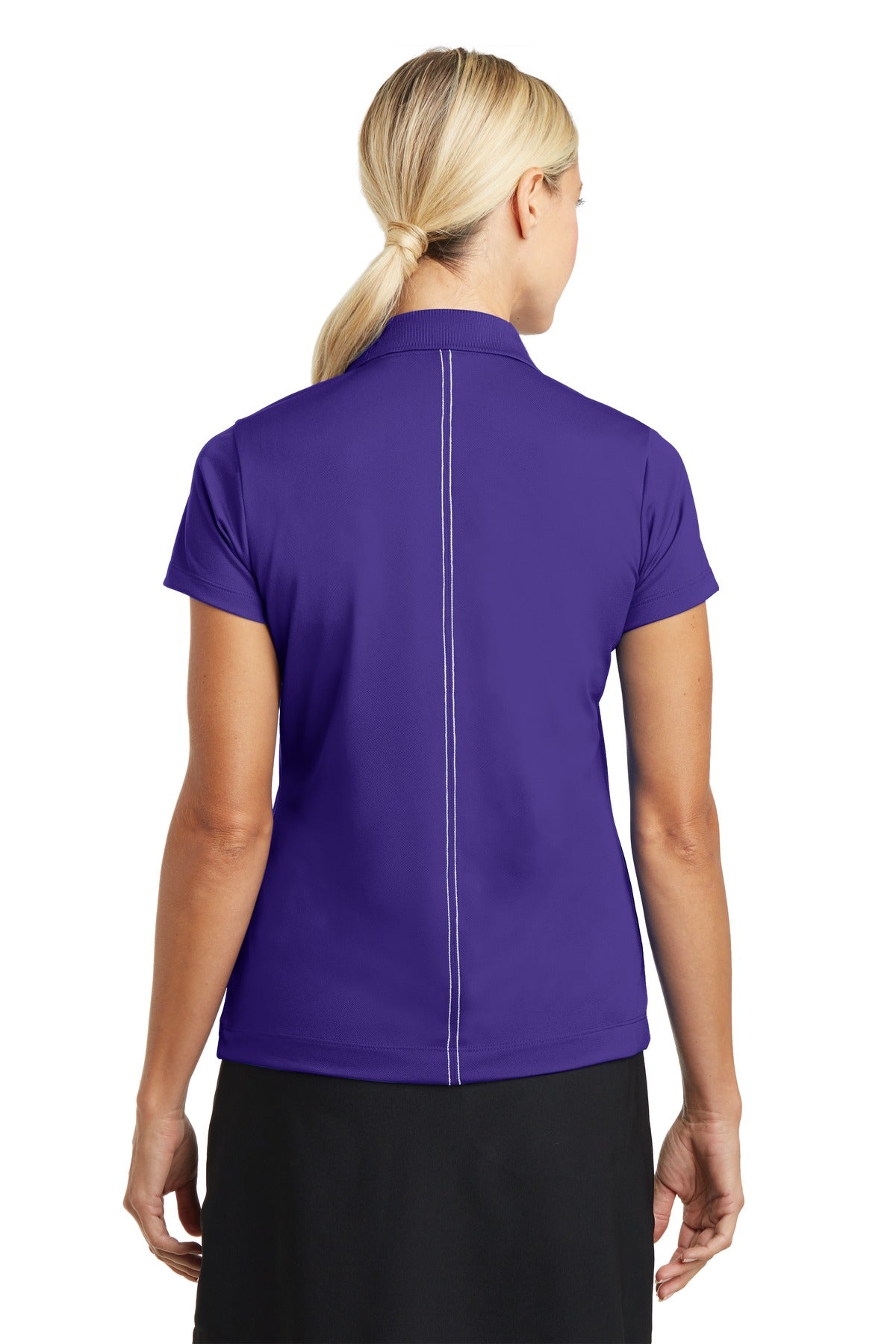 Nike Ladies Dri-FIT Sport Swoosh Pique Polo