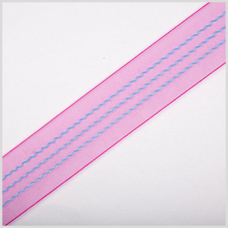 Hot Pink Sheer Ribbon