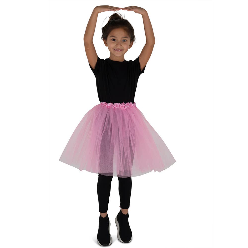 3 Layered Tutu Skirt, Set of 5 Colors - Kids