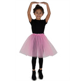 3 Layered Tutu Skirt, Set of 5 Colors - Kids