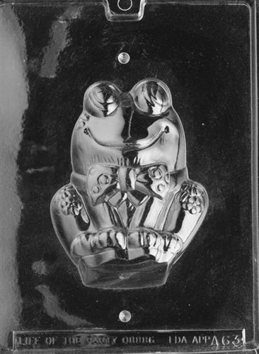 3D Frog Chocolate Mold - Front - LPA063A