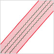 1" Red Sheer Ribbon
