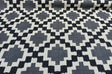 Paty Black Bird Eye Linen Upholstery Fabric - Black, Bird Eye Pattern, 56" Width (1 Yard)