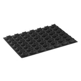Pavoni Pavoflex Black Silicone Mold, Quenelle, 66mm x 33mm across x 30mm High, 49 Cavities