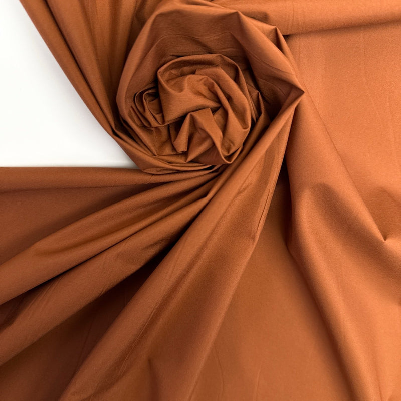 Polyamide Polyurethane Membrane Fabric Brown-Orange