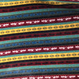 Indian Native American African 3 Print Anti Pill Fleece Fabric,