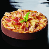 Pavoni "Progetto Crostate" Perforated Stainless Round Tart Ring 8-1/4" (21cm) Dia. x 3/4" (2cm) High