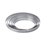 Pavoni "Progetto Crostate" Perforated Stainless Round Tart Ring 8-1/4" (21cm) Dia. x 3/4" (2cm) High