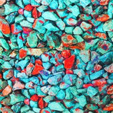 Energetic Rocks Printed Spandex