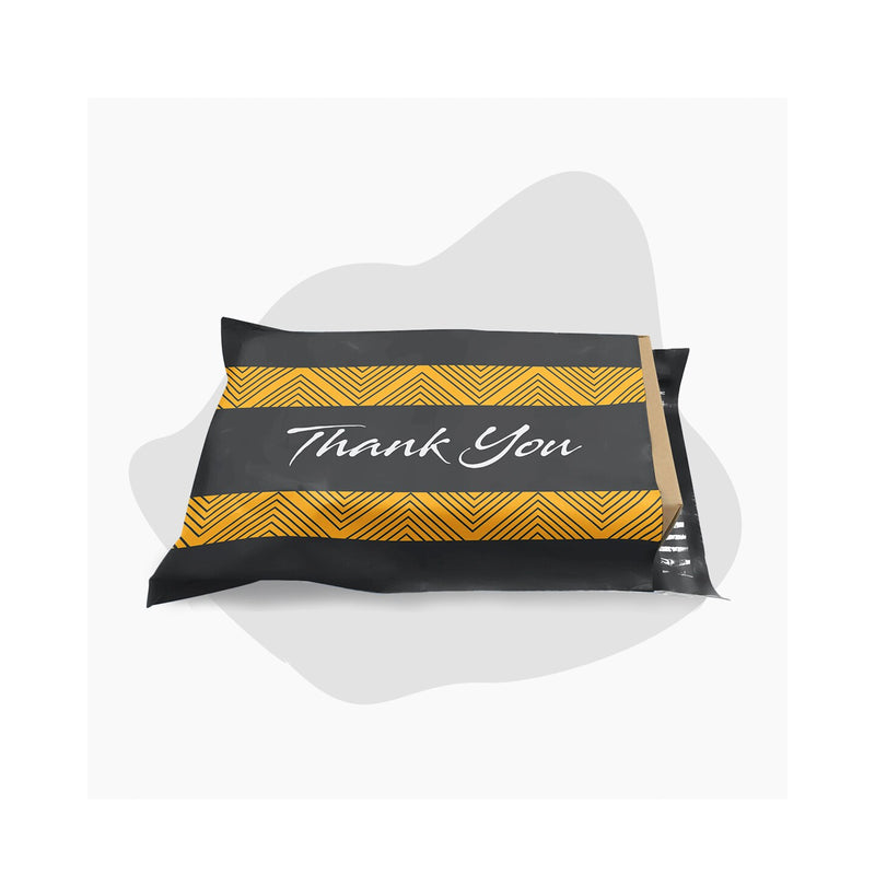 Design Poly Mailer Envelopes Glossy Multi design 10" x 13", Weight 2 pound