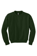 Sudadera juvenil con cuello redondo y manga larga Gildan – Pulóver con mezcla de algodón