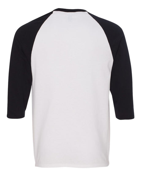 Gildan Heavy Cotton Raglan Three-Quarter Sleeve T-Shirt