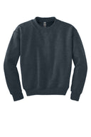 Sudadera juvenil con cuello redondo y manga larga Gildan – Pulóver con mezcla de algodón