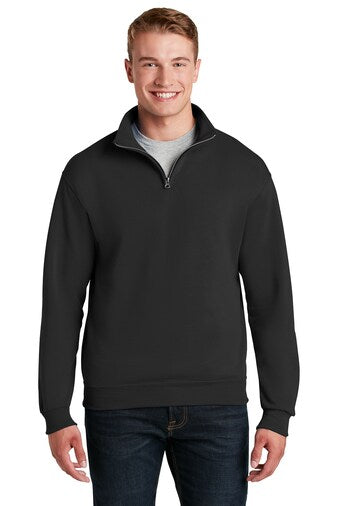 Jerzees® NuBlend 1/4-Zip Cadet Long Sleeve Collar Sweatshirt