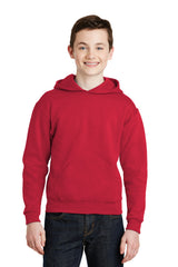JERZEES® NuBlend Youth Hooded Long Sleeve Sweatshirt