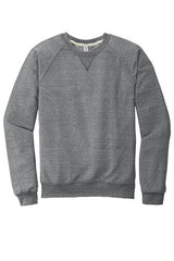 JERZEES® Snow Heather French Terry Raglan Crew