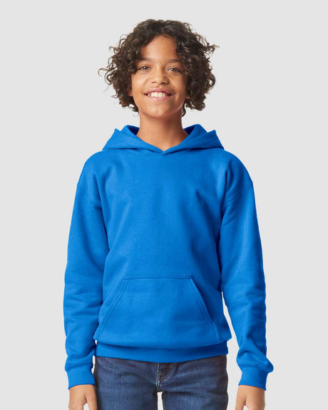 Gildan Youth Midweight Hooded Sweatshirt