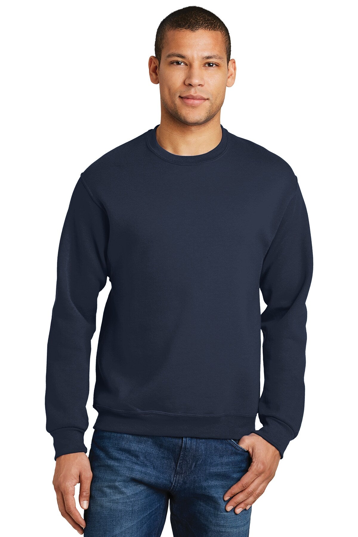 JERZEES® NuBlend Crewneck Long Sleeve Sweatshirt