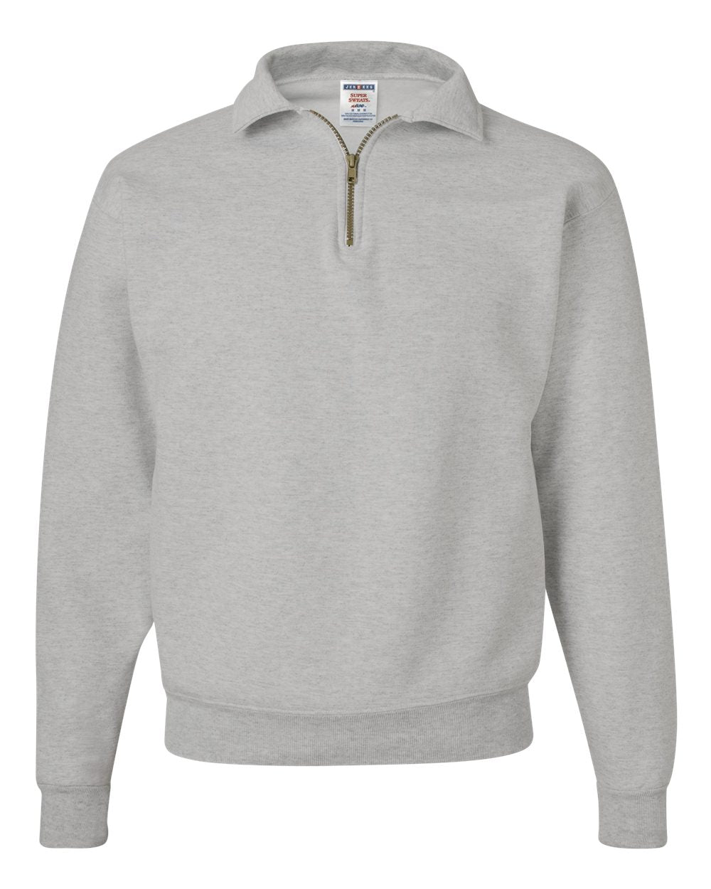 JERZEES® Super Sweats Nublend Quarter Zip Cadet Collar Sweatshirt