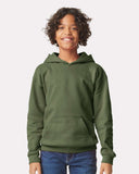 Gildan Youth Midweight Hooded Sweatshirt