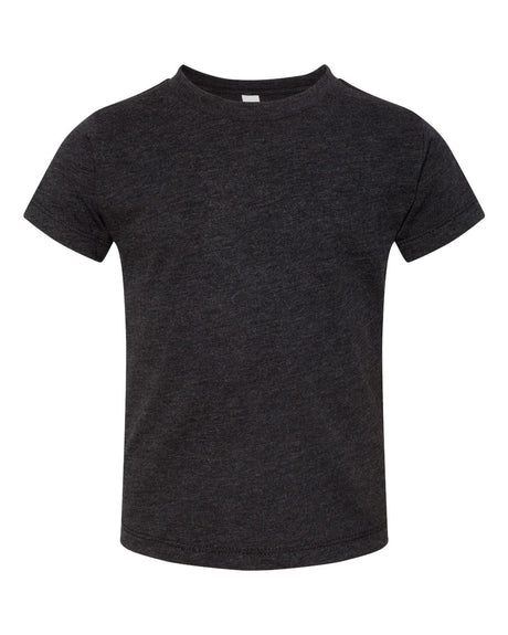 Pack 6 : BELLA + CANVASÂ Toddler Crewneck Short Sleeve Triblend Tee - 2T