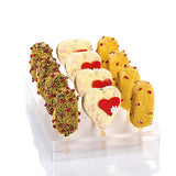 Silikomart ESPOGELUP Ice-Cream-Pop Display Holder, Frosted Clear