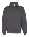 JERZEES Unisex Super Sweats NuBlend Quarter-Zip Cadet Collar Sweatshirt