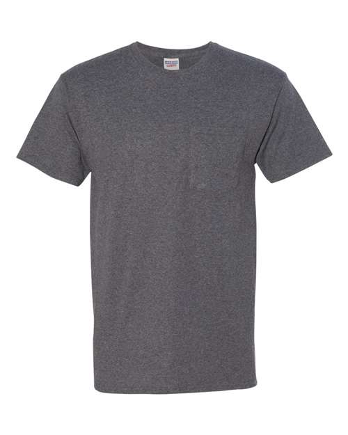 JERZEES Unisex Dri-Power 50/50 Pocket T-Shirt