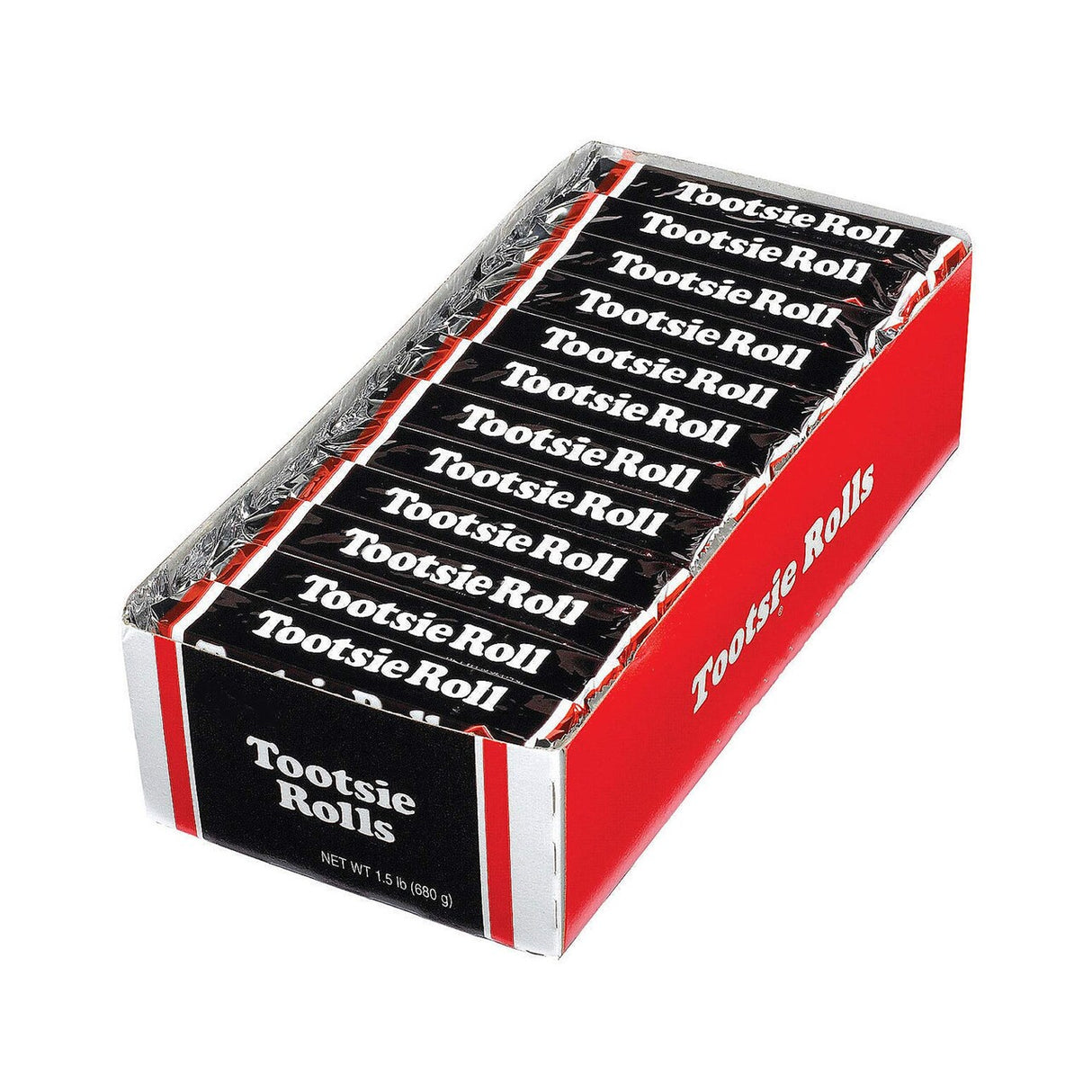 1.5 lbs Tootsie Roll Chocolate Candy Bars – 48 Count