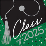 Creative Converting School Spirit Green Class of 2025 Paper Dinner Napkins, 108 ct.