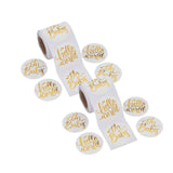 1 1/2"Bulk 100 Pc Baby Shower Sticker Roll