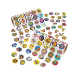 1 1/2" Bulk Religious Rolls of Stickers Assortment 1000 Pc