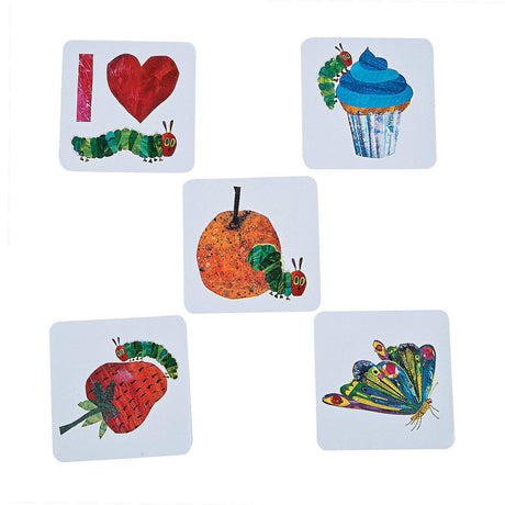 2 1/2" World of Eric Carle The Very Hungry Caterpillar Paper Sticker Roll 100 Pc