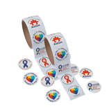 Bulk 100 Pieces Autism Awareness Sticker Roll