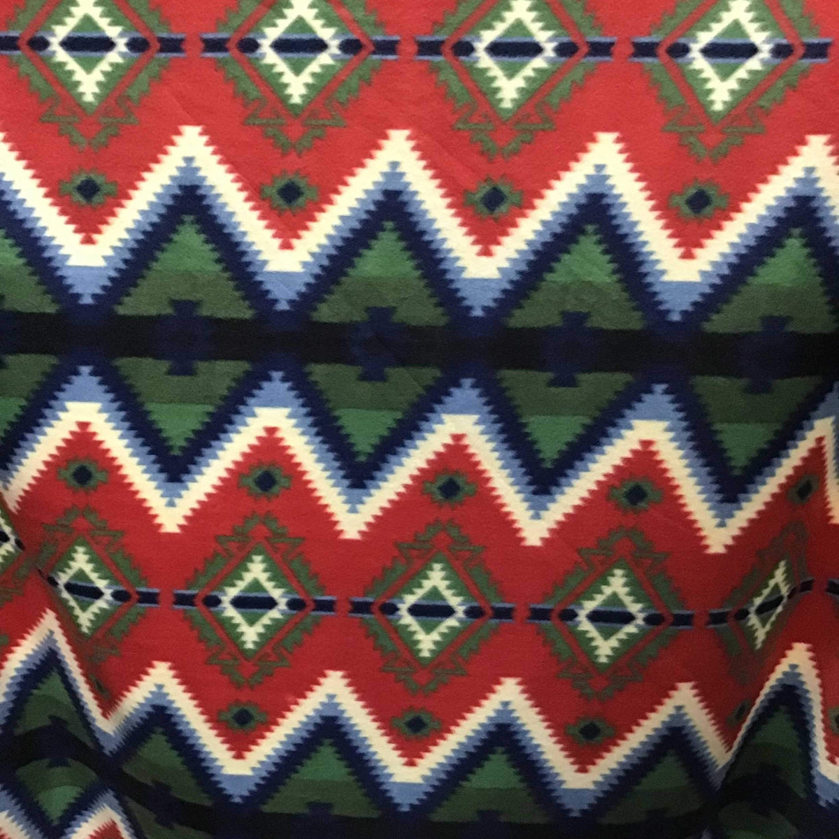 Indian Native American African 6 Print Anti Pill Fleece Fabric,