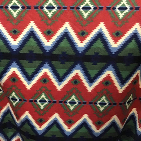 Indian Native American African 6 Print Anti Pill Fleece Fabric,