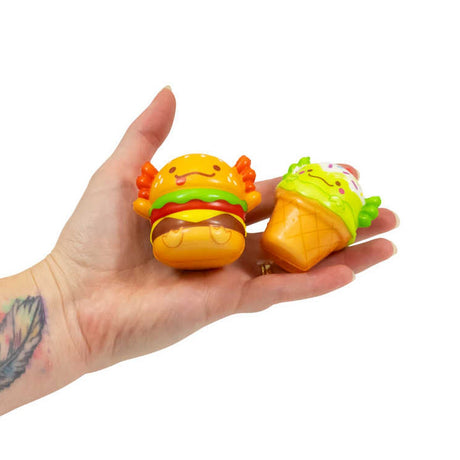 Squish Mini Axolotl Foodie 2 Inch 1 unit 24 Count