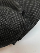 Wool Suit Fabric Gray Black