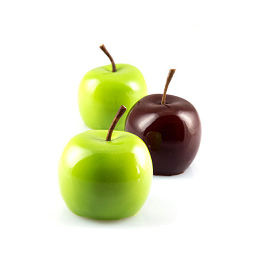 Silikomart "Mela/Apple, Ciliegia & Pesca115" Baking and Freezing Mold