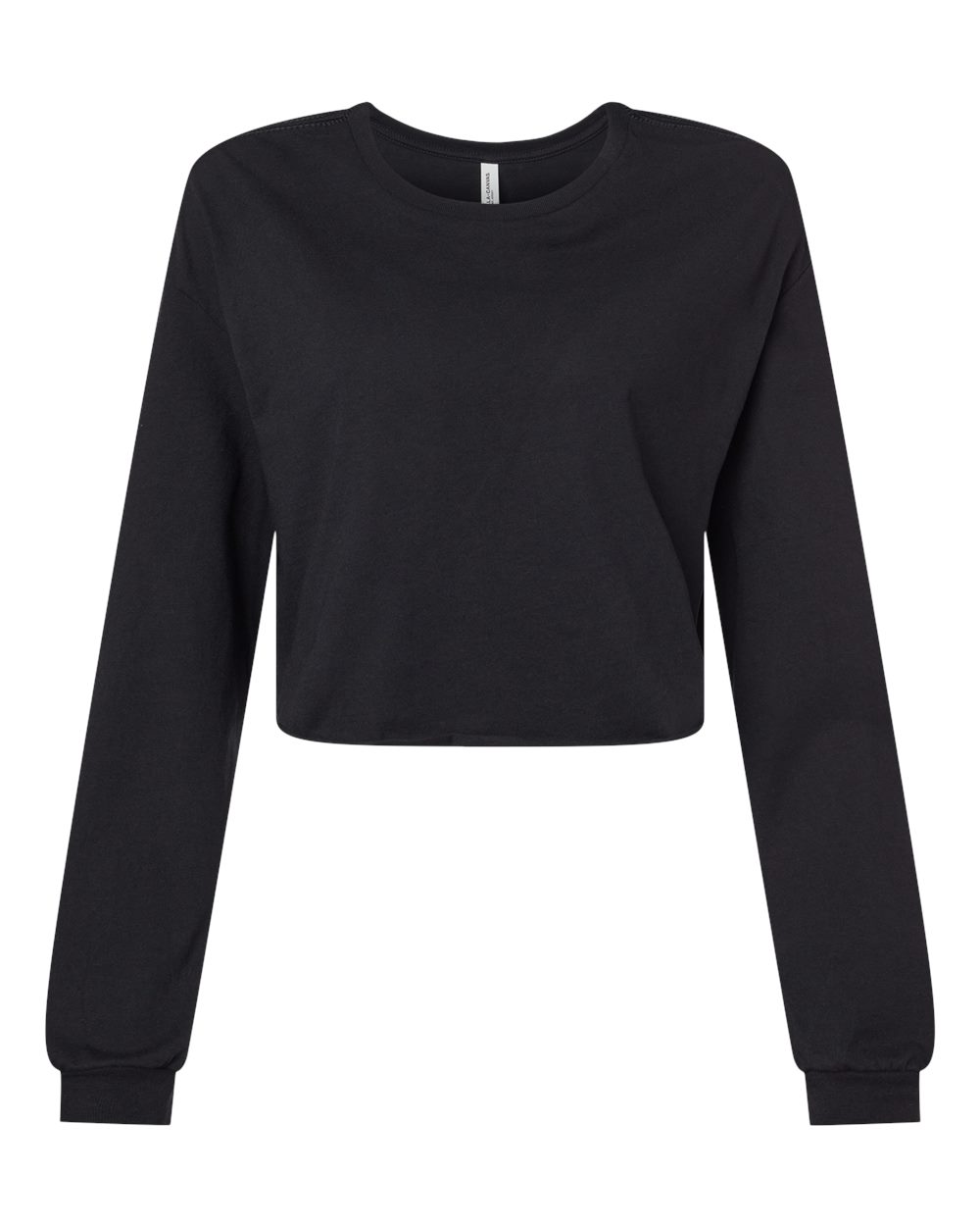 BELLA + CANVAS® Fashion Women's Cropped Long Sleeve T-Shirt