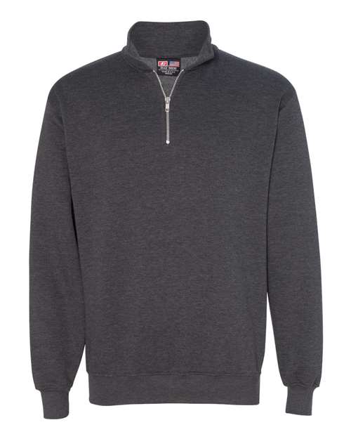 Bayside Unisex USA-Made Quarter-Zip Sweatshirt