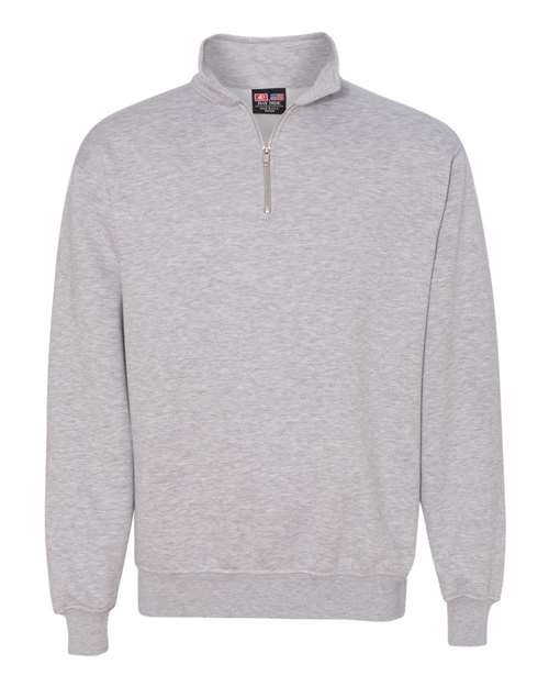 Bayside Unisex USA-Made Quarter-Zip Sweatshirt