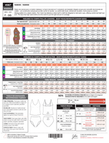 Sewing Pattern Marina Tankini by Jalie