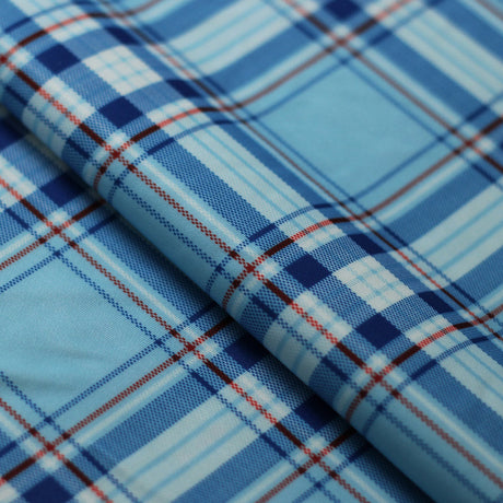 Plaid Classics Polyester Spandex Fabric - Tartan Plaid, 58/60" Width (1 Yard)