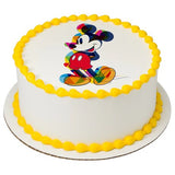 Mickey Mouse One Of A Kind Colorful Edible Cake Image PhotoCake®