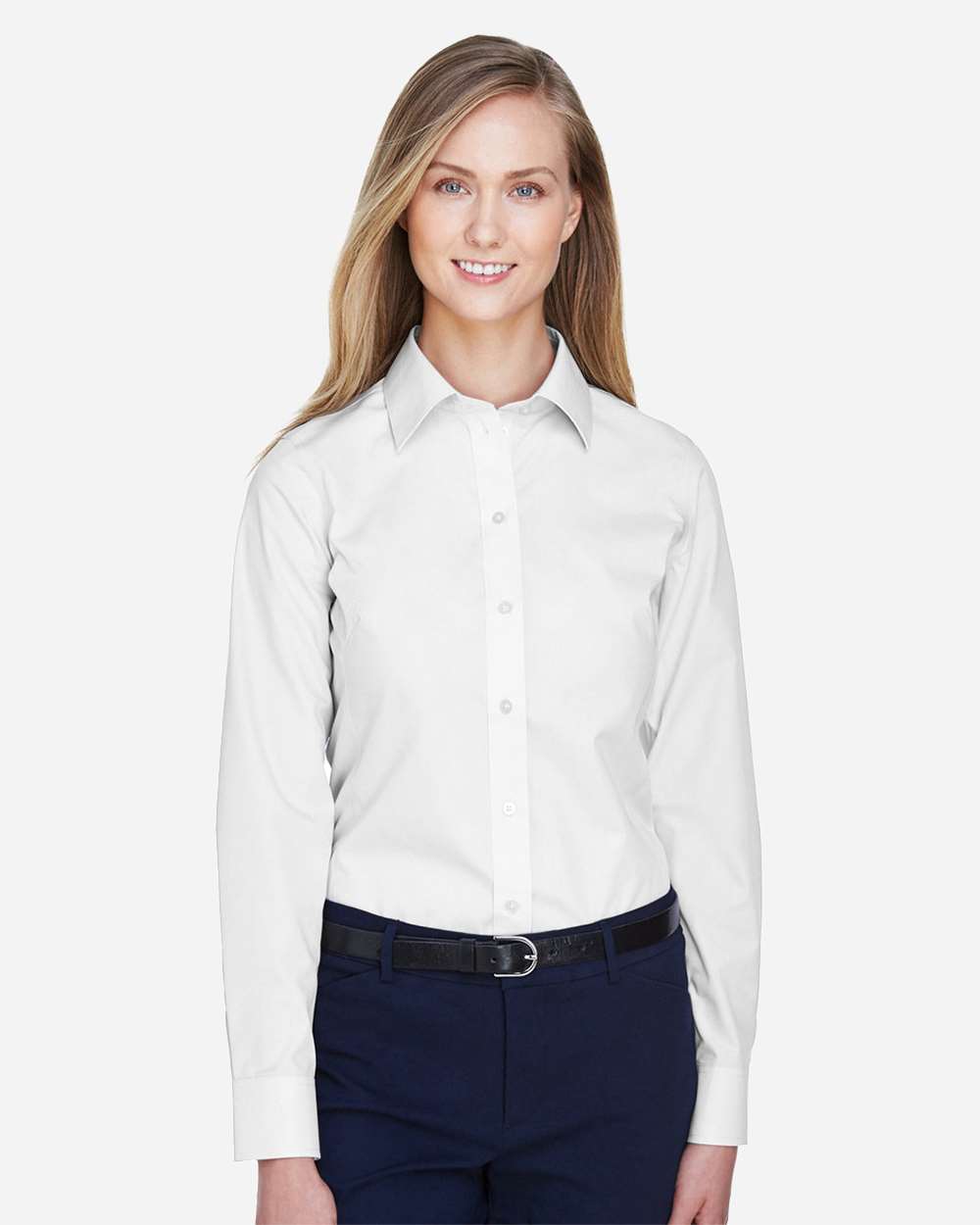 Devon & Jones® Women's Broadcloth Woven Dress Shirt