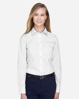 Devon & Jones® Women's Broadcloth Woven Dress Shirt