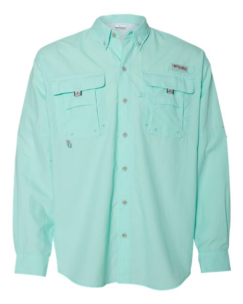 HUK® Men’s Bahama Outdoor Shirt Moisture Wicking Sun Safe Button Up Fishing Top